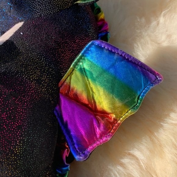 COPY - TY Beanie Boo 9.5” ANORA Purple Glitter Eye - Picture 5 of 15